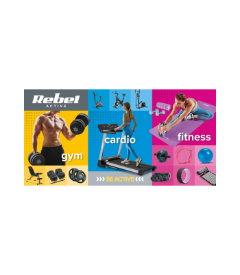 Baneris Rebel Active – BE ACTIVE, 200 x 100 cm