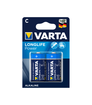 Sārma baterija VARTA LONGLIFE LR14, 2 gab./bl.