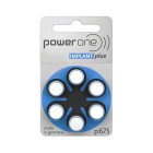 Dzirdes implantu baterijas POWER ONE IMPLANTplus VARTA, 6 gab./blisteris, 675