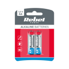 Sārma baterijas Rebel LR6 (AA), 2 gab./blisteris