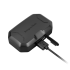 Bezvadu ausīs ievietojamas austiņas ar power bank, melnas, Kruger&Matz M6