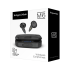 Bezvadu ausīs ievietojamas austiņas ar power bank, melnas, Kruger&Matz M6