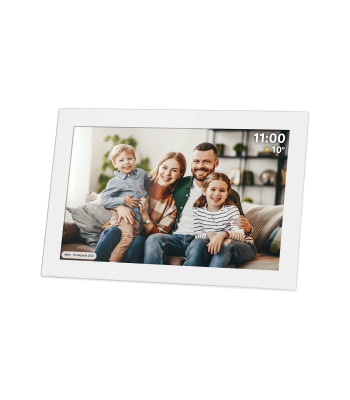 Digitālais foto rāmis Kruger&Matz FRAMEO Wi-Fi, balts, 10,1