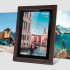 Digitālais foto rāmis Kruger&Matz FRAMEO Wi-Fi, koka rāmis 15,6"