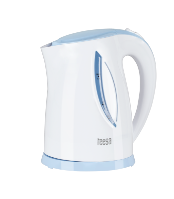 Elektriskā tējkanna TEESA, balta, 2200 W, 1,7 l, TSA1010