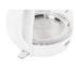 Elektriskā stikla tējkanna TEESA, balta, 2200 W, 1,7 L, TSA1511W