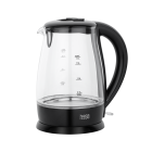 Elektriskā stikla tējkanna, melna, TEESA TSA1511B, 2200 W, 1,7 l