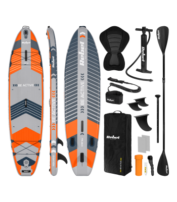 SUP dēlis, oranžs REBEL ACTIVE PRO RBA-4518