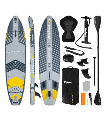 SUP dēlis REBEL ACTIVE PRO, pelēks, RBA-4518