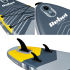 SUP dēlis Rebel Active – pelēks RBA-4507