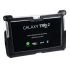 Melns planšetdatora maciņš no dabīgās ādas, Samsung Galaxy Tab P5100