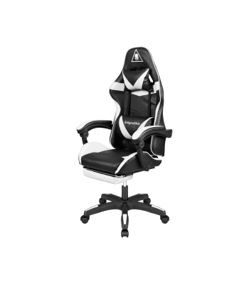 Spēļu krēsls, melnbalts Kruger&Matz GX-150
