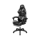 Spēļu krēsls Kruger&Matz melns/pelēks GX-150