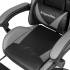 Spēļu krēsls Kruger&Matz melns/pelēks GX-150