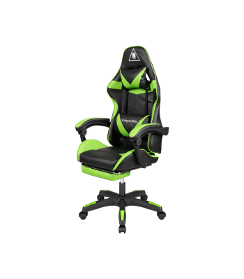 Gaminga krēsls melnā un zaļā krāsā Kruger&Matz GX-150