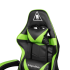 Gaminga krēsls melnā un zaļā krāsā Kruger&Matz GX-150