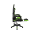 Gaminga krēsls melnā un zaļā krāsā Kruger&Matz GX-150