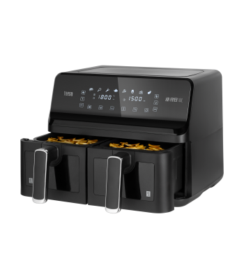 Beztauku fritieris Teesa AIR FRYER DUAL POT XXL 8L 2700W