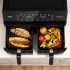 Beztauku fritieris Teesa AIR FRYER DUAL POT XXL 8L 2700W