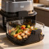 Beztauku fritieris TEESA GLASS AIR FRYER, 4 l, 1,5 l, 1500 W