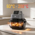 Beztauku fritieris TEESA GLASS AIR FRYER, 4 l, 1,5 l, 1500 W
