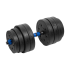 Regulējama bitumena hantele ar savienotāju, Rebel Active, 1x20kg