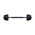 Regulējama bitumena hantele ar savienotāju, Rebel Active, 1x20kg