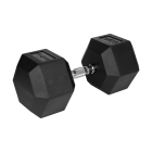 Gumijota čuguna hantele REBEL ACTIVE HEX 40 kg