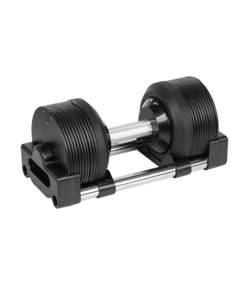 Automātiski regulējama čuguna hantele Rebel Active 24 kg