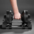 Automātiski regulējama čuguna hantele Rebel Active 24 kg