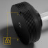 Automātiski regulējama čuguna hantele Rebel Active 24 kg