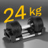Automātiski regulējama čuguna hantele Rebel Active 24 kg