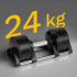Regulējama čuguna hantele Rebel Active, 24 kg