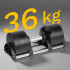 Regulējama čuguna hantele Rebel Active 36 kg