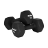 Čuguna neoprēna HEX hanteles REBEL ACTIVE 2x10kg