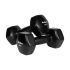 Čuguna vinila hanteles REBEL ACTIVE, HEX, 2 x 6 kg