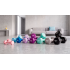 Čuguna vinila hanteles REBEL ACTIVE, HEX, 2 x 6 kg