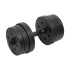 Regulējamas bitumena hanteles Rebel Active, RBA-2328-10, 2 x 10 kg