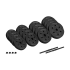 Regulējamas bitumena hanteles Rebel Active, 2 x 15 kg, RBA-2328-15