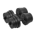 Regulējamas bitumena hanteles Rebel Active, 2 x 15 kg, RBA-2328-15