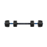Regulējamas bitumena hanteles ar savienotāju, REBEL ACTIVE 2x10kg