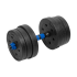 Regulējamas bitumena hanteles ar savienotāju, REBEL ACTIVE 2x10kg