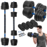Regulējamas bitumena hanteles ar savienotāju REBEL ACTIVE 2x15kg