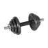 Regulējamas čuguna hanteles koferī ar stieni, komplekts Rebel Active 20 kg