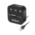 USB centrmezgls ar atmiņas karšu lasītāju, 3 porti USB 2.0