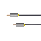 Kabelis 1RCA-1RCA Kruger&Matz Basic 1.8m