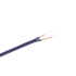 Zils kabelis 2 x RCA-3mm