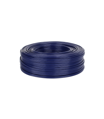 RCA kabelis, zils, 2 x RCA-4mm