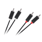 2RCA-2RCA kabelis Cabletech standard 1m
