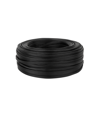 RCA kabelis, melns, rullis 100m, 3 x RCA